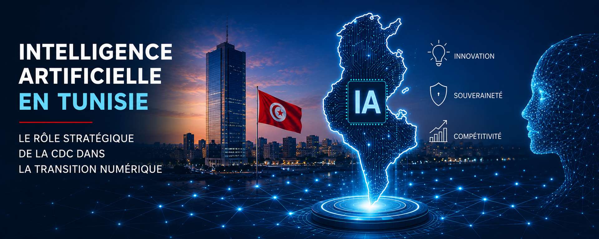 Intelligence artificielle en Tunisie : le rôle stratégique de la CDC dans la transition numérique